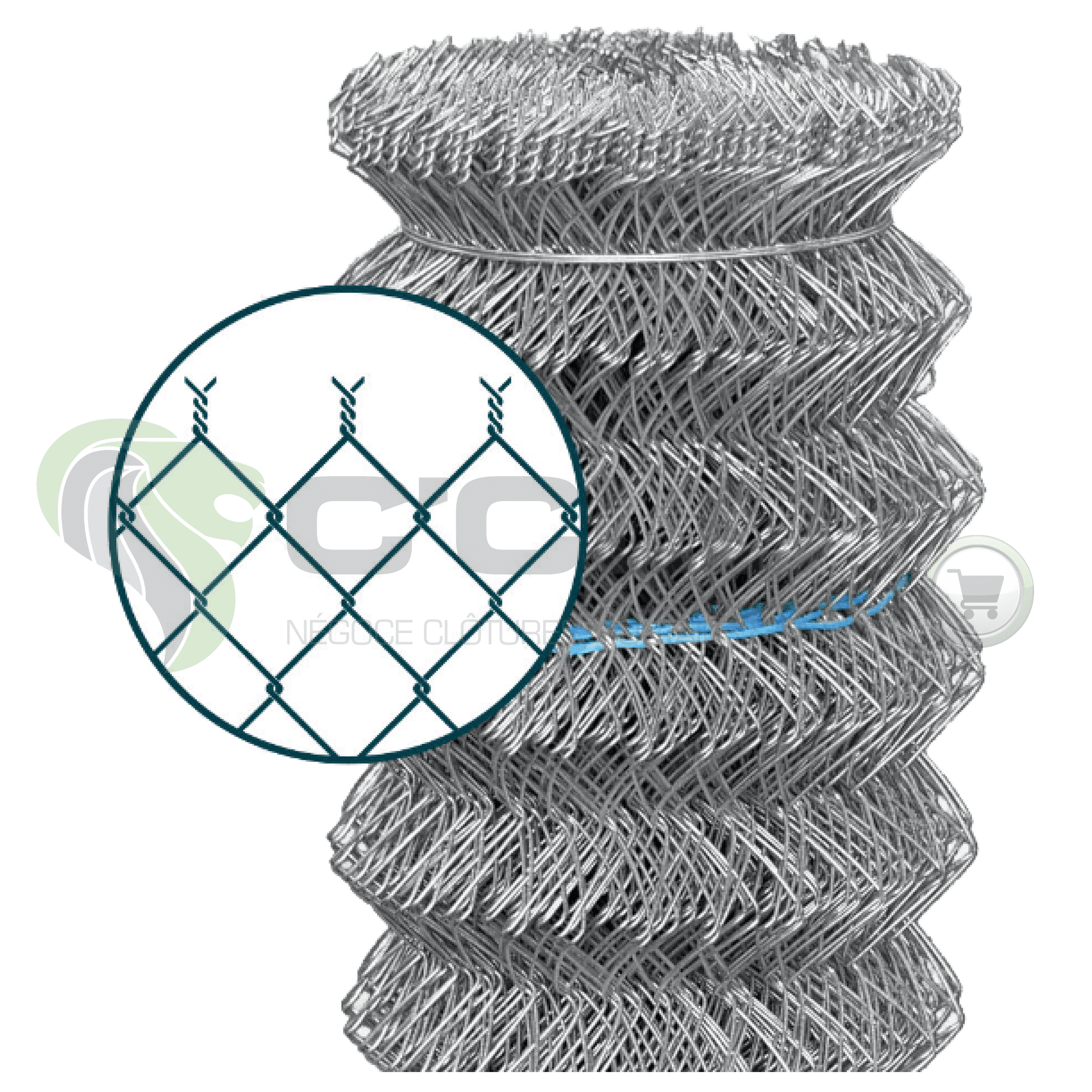 Grillage Simple Torsion Galvanisé